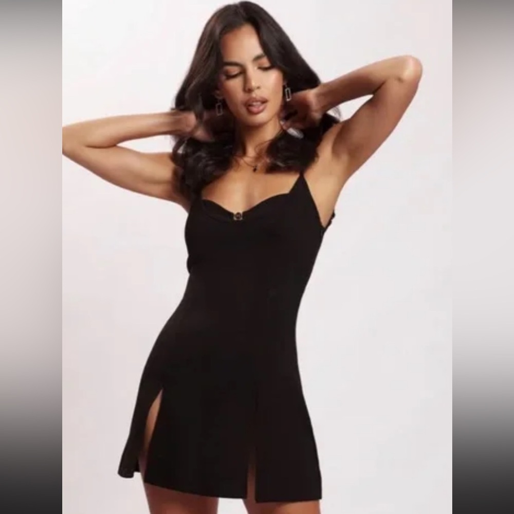 Meshki Lex Two Tone Mini Dress
